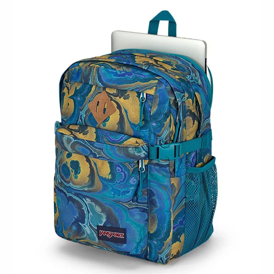 Sac à Dos Scolaire JanSport Main Campus Bleu | IQV-67453310